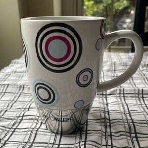 Mr. Coffee Ceramic and Stainless Mug 15oz.